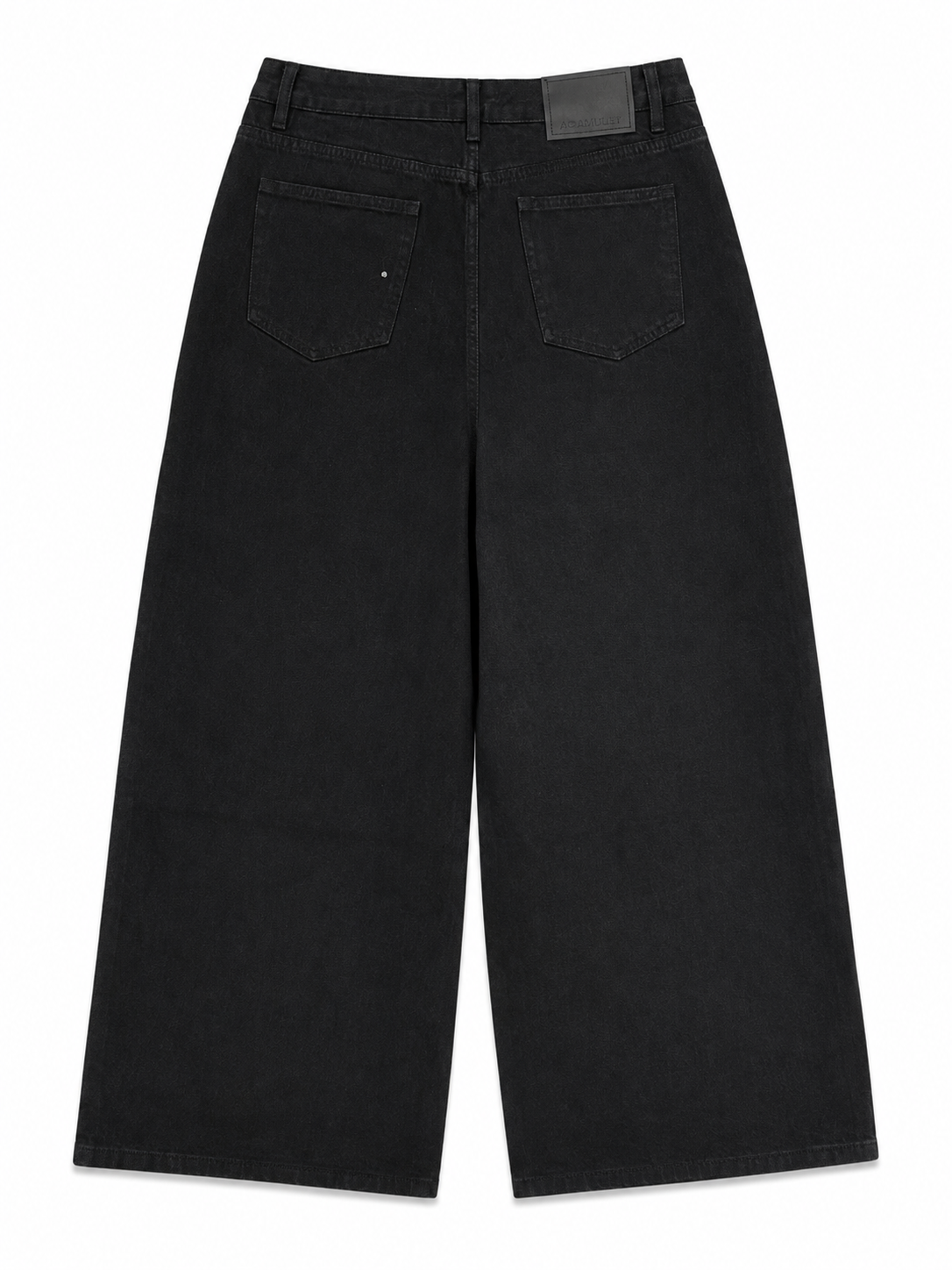 Rhinestone Black Baggy Jeans