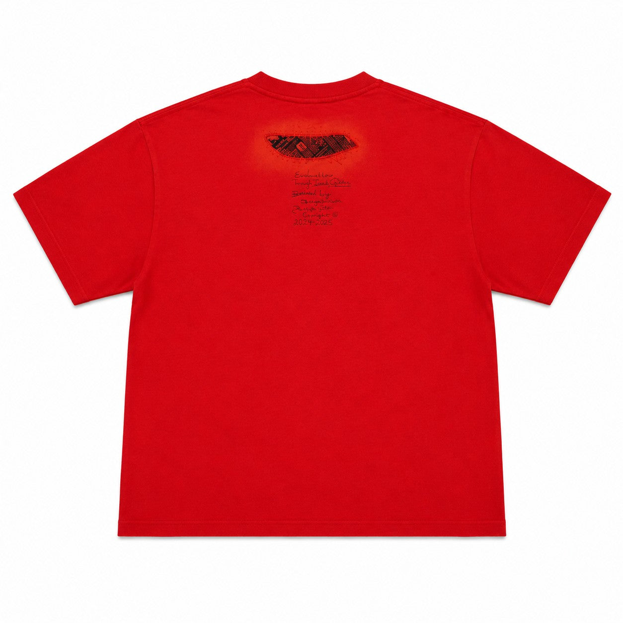 Patchwork Distressed T-Shirt